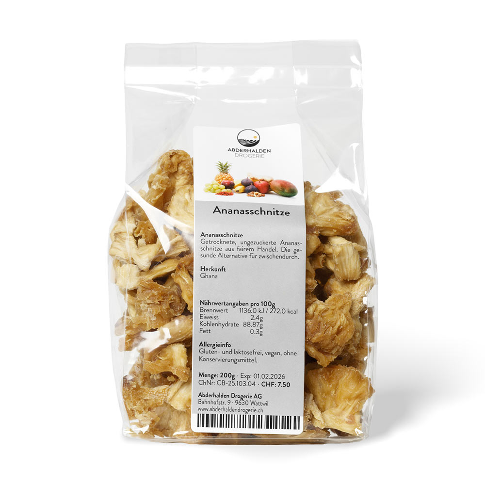 Ananasschnitze Ghana