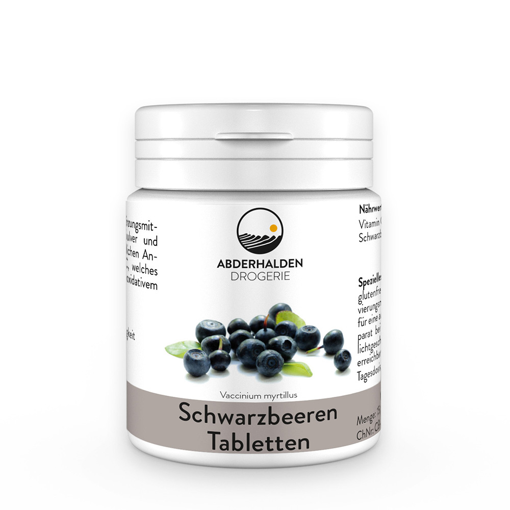 Schwarzbeeren Tabletten